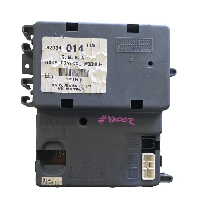 Vx002 - VX Holden Calais V6 Auto - Computer Set (BCM 014 Lux / PCM / TPC / Key & Fob)