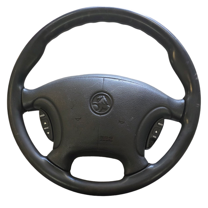 Vx002 - VX Holden Commodore - Steering Wheel with Horn Pad and Controls (no leather)