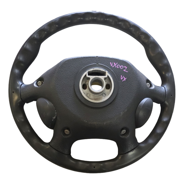 Vx002 - VX Holden Commodore - Steering Wheel with Horn Pad and Controls (no leather)