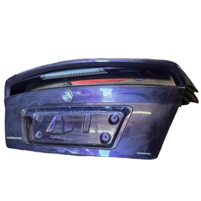 VY / VZ Holden Commodore Holden SS Sedan Bootlid with Wing - Cosmo Purple Paint Code #970L
