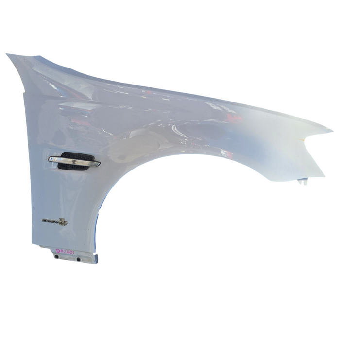 Da2001 - VE Holden Commodore - Driver's Front Guard - Heron White #J073