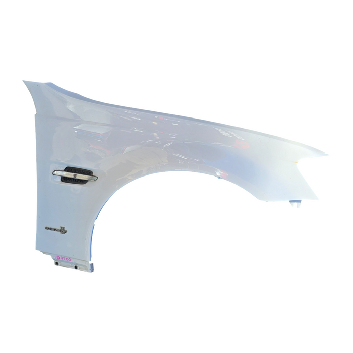 Da2001 - VE Holden Commodore - Driver's Front Guard - Heron White #J073