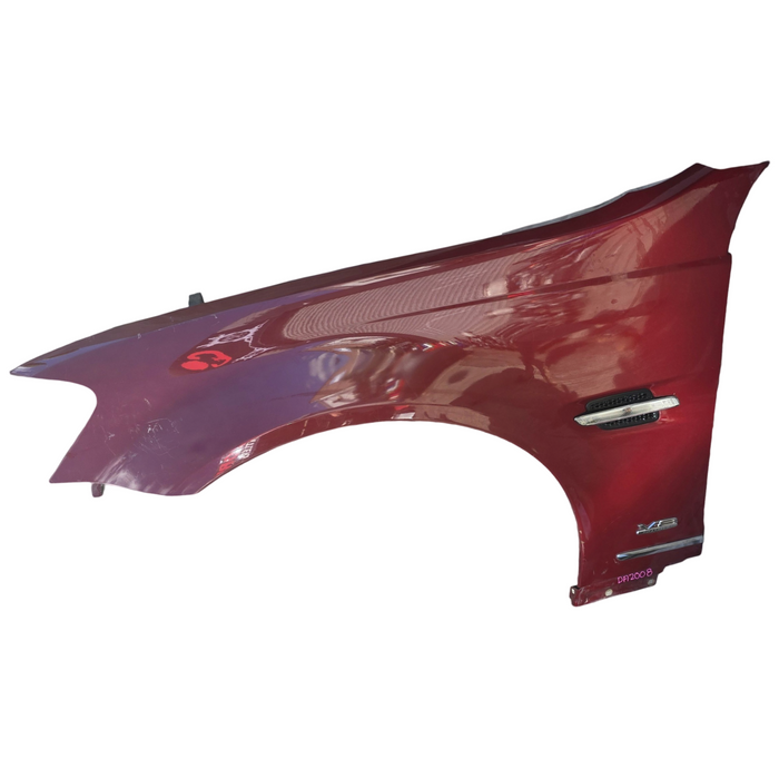 Da2008 - VE Holden Commodore - Passenger Front Guard - Shanghai Red #F154