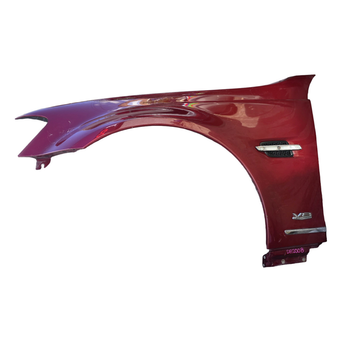 Da2008 - VE Holden Commodore - Passenger Front Guard - Shanghai Red #F154
