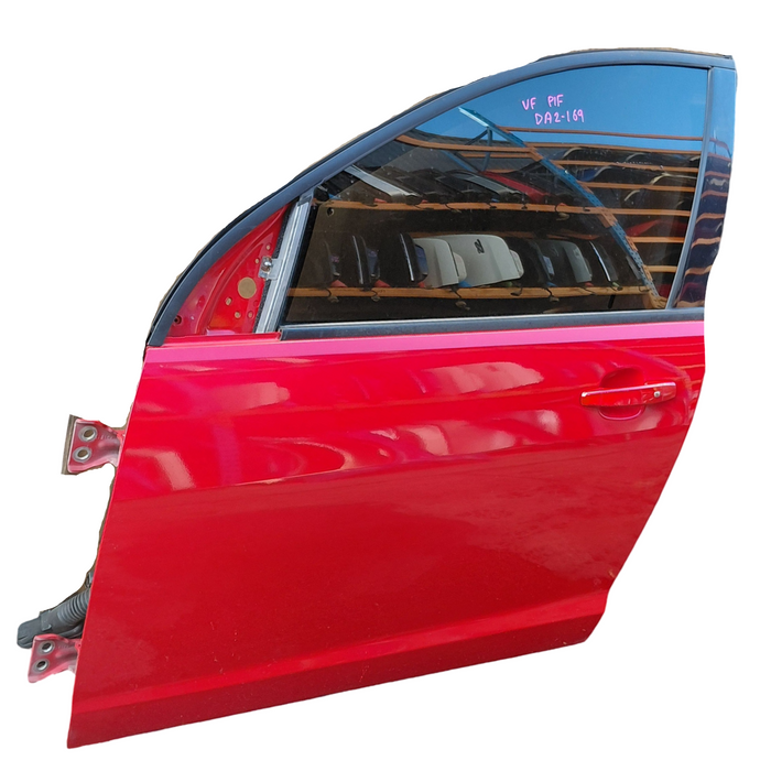 DA2-169 - VF Holden Commodore - Passenger's Front Door - Sting Red / Red Hot #687F
