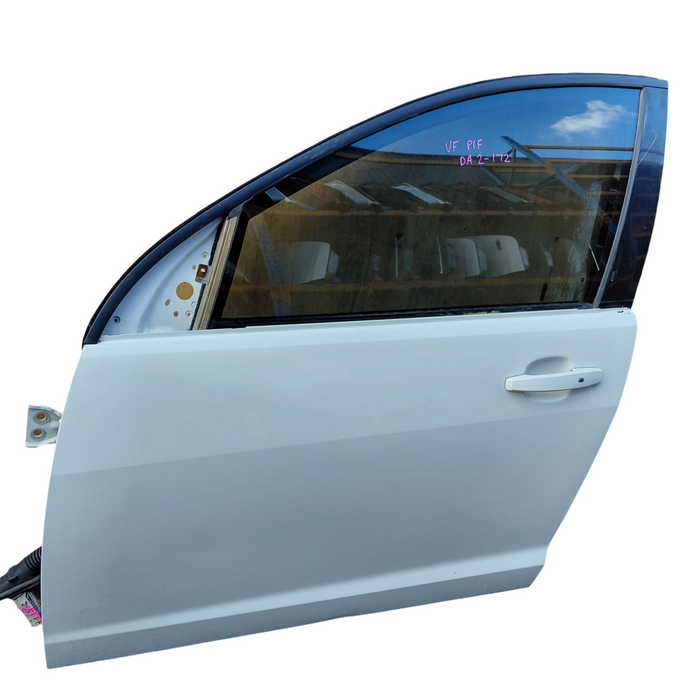 DA2-172 - VF Holden Commodore - Passenger's Front Door - HERON WHITE #J073