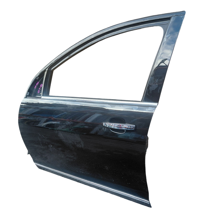 DA2-186 - VF Holden Calais - Passenger's Front Door w/ Chrome Handle & Trims - Phantom Black #790F