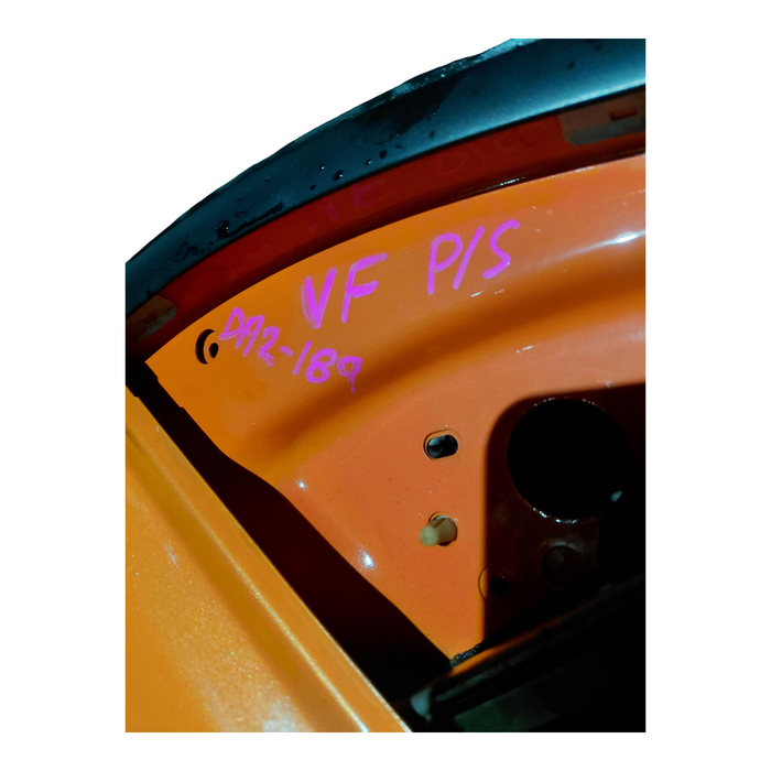 DA2-189 - VF Holden Commodore - Passenger's Front Door - FANTALE ORANGE #187V