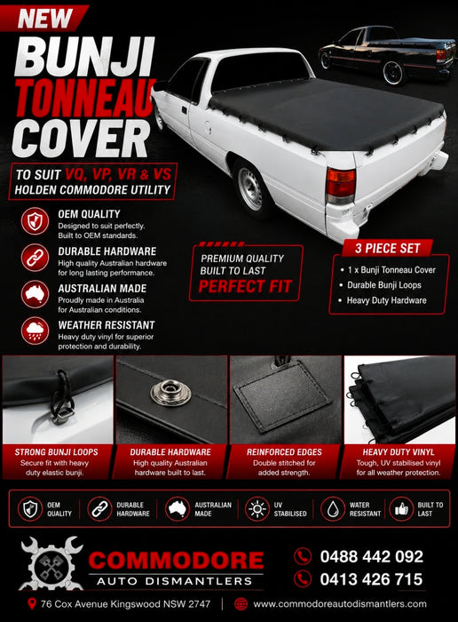 VG, VP, VR, VS - Holden Commodore - Tonneau Cover