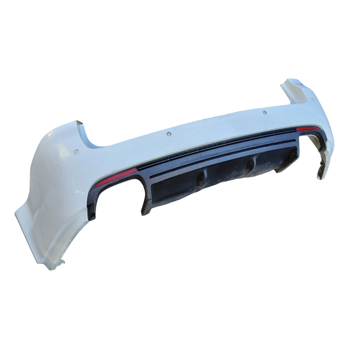 Da2-258 - VF SS / SV6 Holden Commodore Wagon - Rear Bar with Diffuser - Herron White #679F