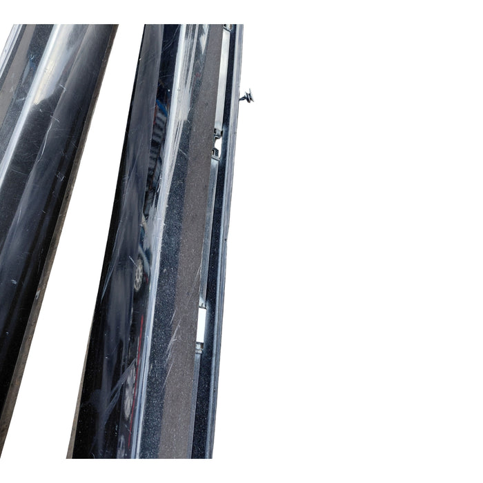 Da2-495 - VE SS Holden Commodore Ute - Sideskirts Set - Phantom Black #690F