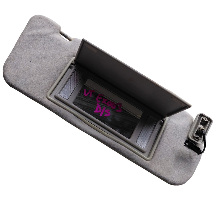 EX003 - VT Holden Calais - Driver's Side Sunvisor w/ Lights & Vanity Mirror