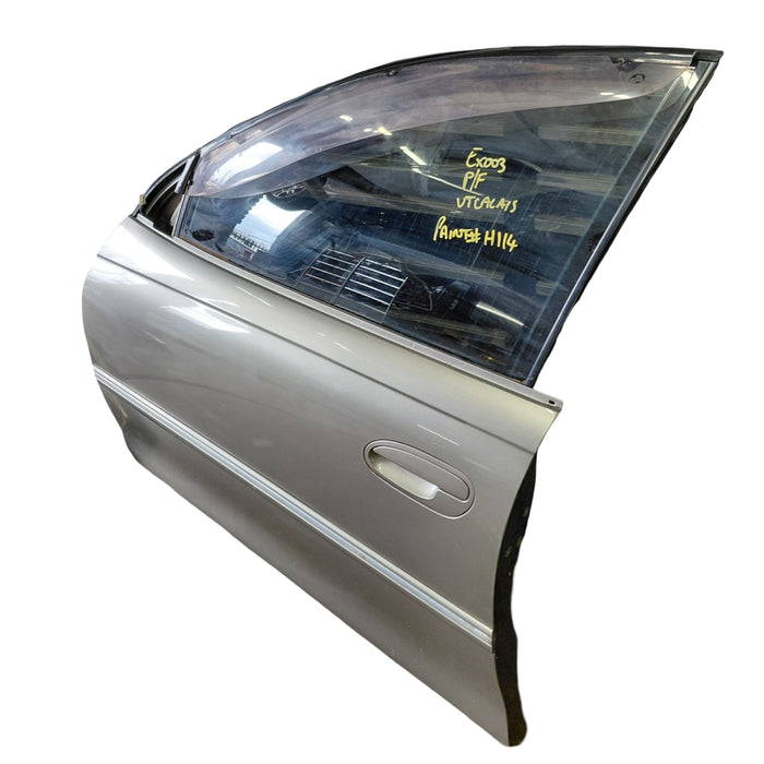EX003 - VT Holden Calais - Passenger's Front Door w/ Weather Shield - TUNGSTEN METALLIC #H114