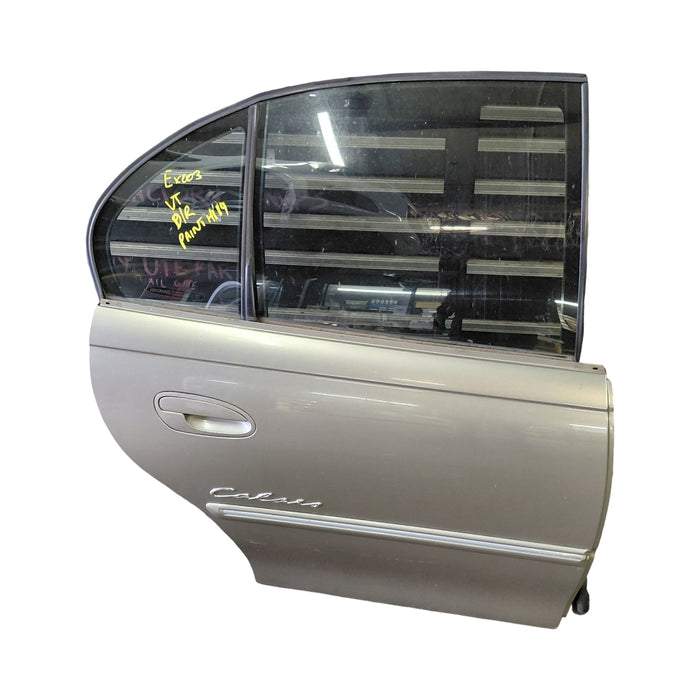 EX003 - VT Holden Calais - Driver's Rear Door w/ "CALAIS" Badge - TUNGSTEN METALLIC #H114