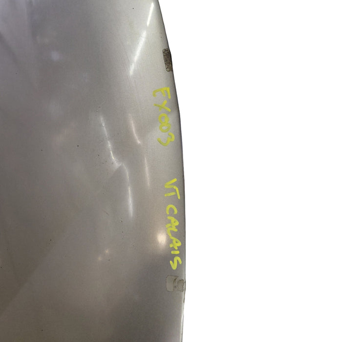 EX003 - VT Holden Calais - Bonnet w/ Chrome "LION" Badge GENUINE - TUNGSTEN METALLIC #H114