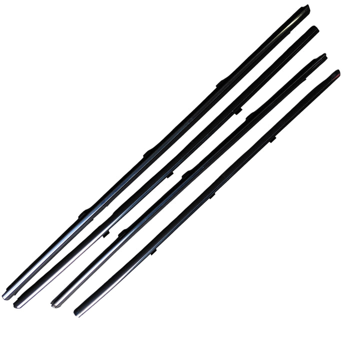 EX003 - VT Holden Calais Sedan - Doorbelt (SET of 4) Chrome & Black