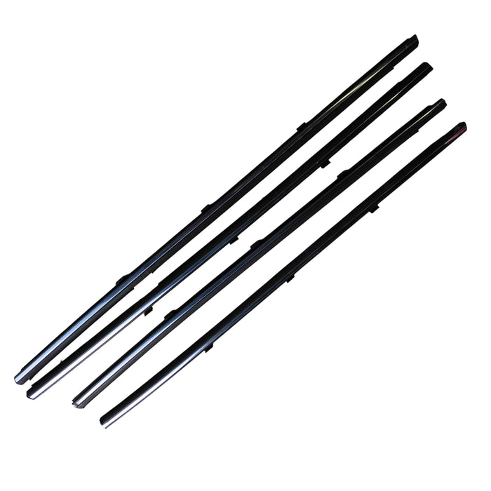 EX003 - VT Holden Calais Sedan - Doorbelt (SET of 4) Chrome & Black