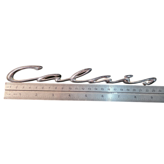 pic002 - VT Holden Calais - Chrome Door Badge 23.5cm GENUINE