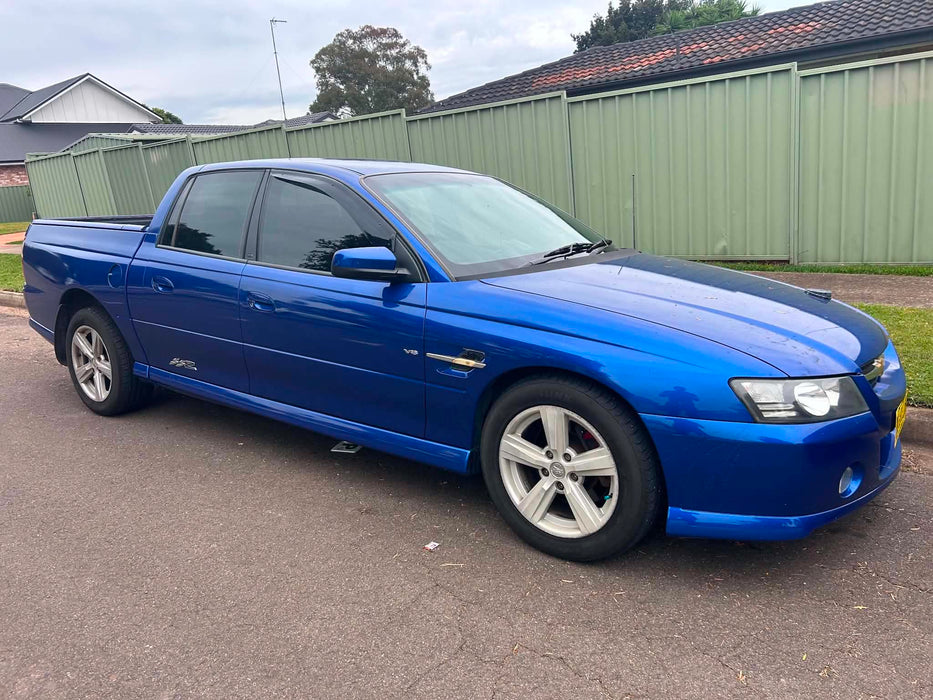 crew001 - VY Holden Crewman Tub Complete with Tub Liner /Tailgate and Rear Bar - Impulse Blue