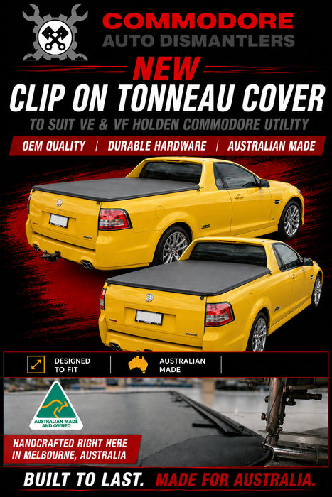 VE / VF - Holden Commodore Utility - Tonneau Clip on Cover