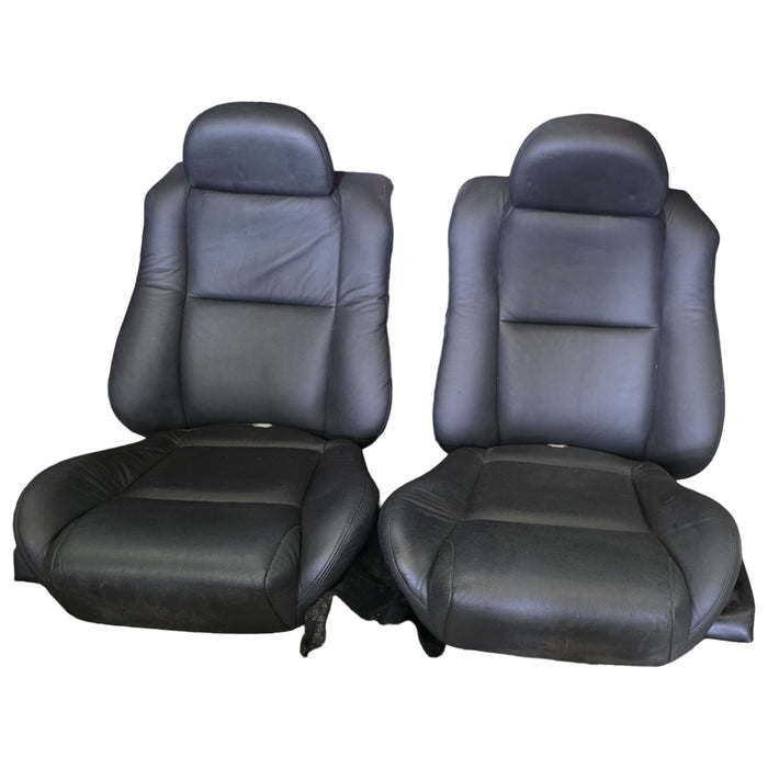 CV8 Holden Monaro Coupe - Rear Seats Leather Suitable for Parts ONLY (Missing Centre Bolster)