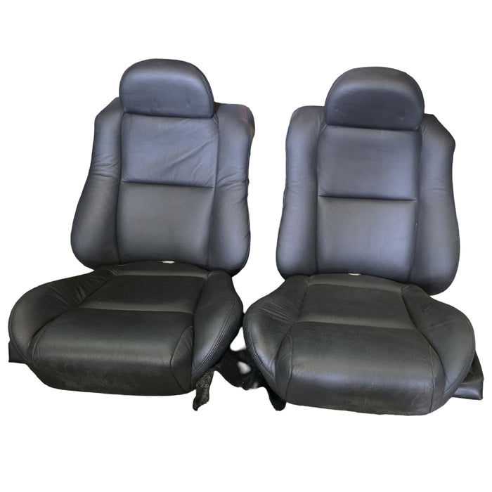 CV8 Holden Monaro Coupe - Rear Seats Leather Suitable for Parts ONLY (Missing Centre Bolster)