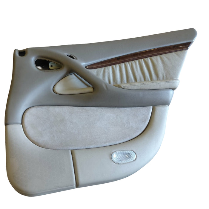 Jm017 - WH Holden Caprice - Rear Doorcard Pair Leather and Woodgrain