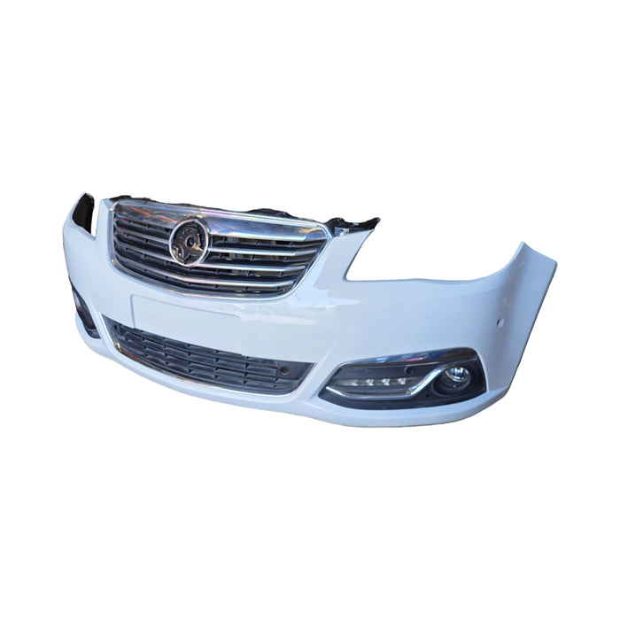 for004- VF Holden Calais  - Complete Front Bar Herron White #679F