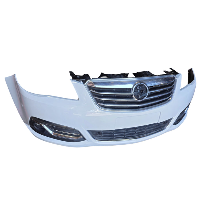 for004- VF Holden Calais  - Complete Front Bar Herron White #679F