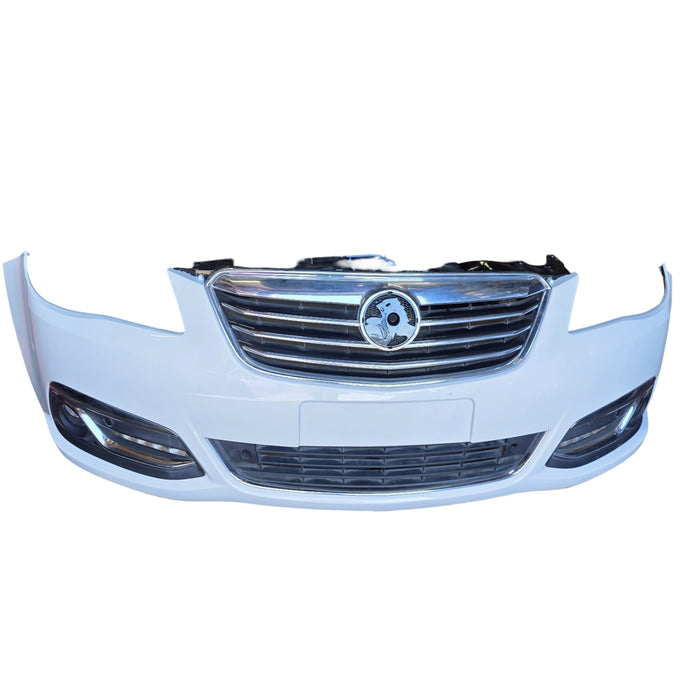 for004- VF Holden Calais  - Complete Front Bar Herron White #679F