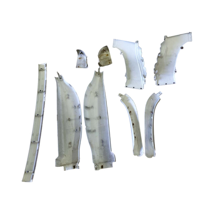 EX015 - VZ Holden One Tonner Utility - Sailplane Set (x9 PIECE) - HERON WHITE #679F