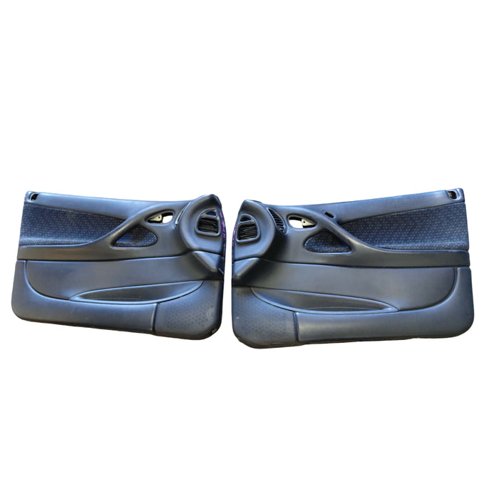 EX015 - VZ Holden One Tonner Utility - Front Doorcards (PAIR) w/ Door Vents & Speaker Covers