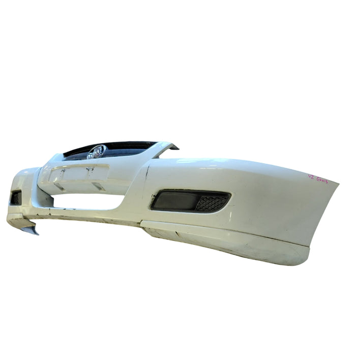 EX015 - VZ Holden One Tonner Utility - Front Bar w/ Upper Grille & Foglight Bezels- HERON WHITE #679F