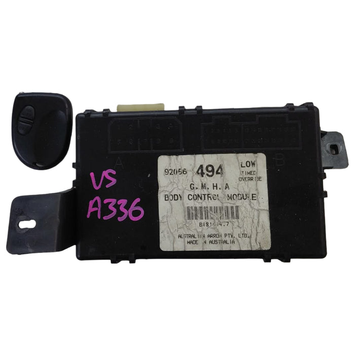 A336 - VS Holden Commodore Series III Utility (1998) - Body Control Unit (BCM) CODE: 494 LOW w/ Key Fob  - V6 MANUAL LG2
