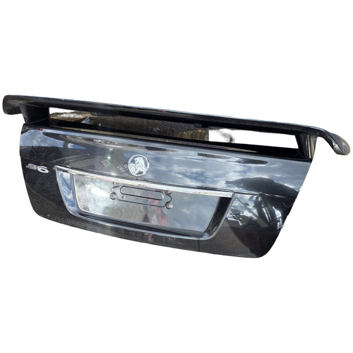 gra002 - VE SS / SV6 Holden Commodore Sedan - Bootlid woth Wing Phantom Black Paint Code #690F