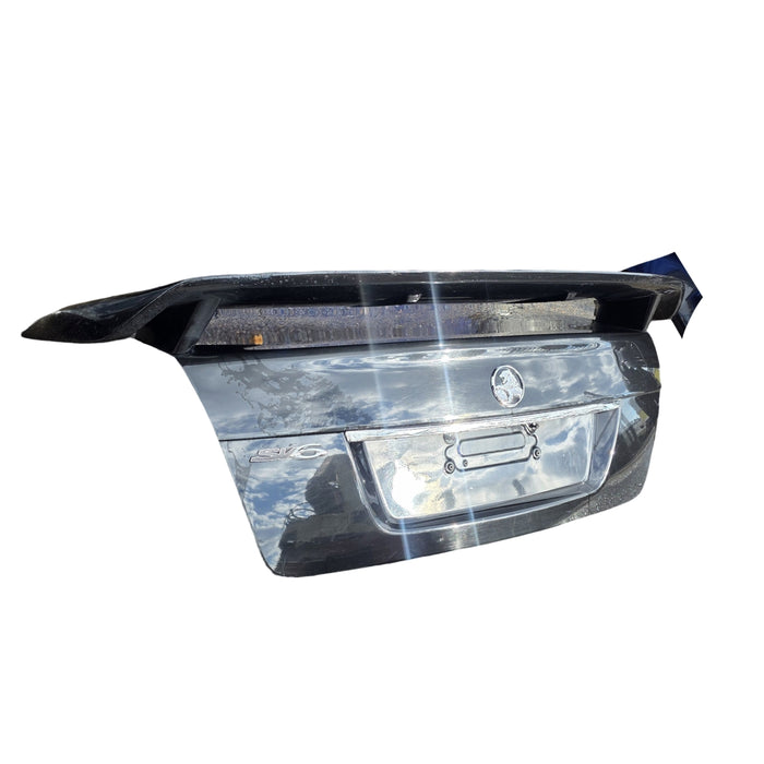 gra002 - VE SS / SV6 Holden Commodore Sedan - Bootlid woth Wing Phantom Black Paint Code #690F