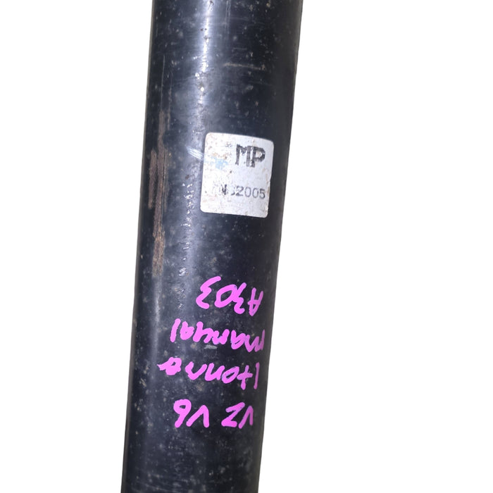 A303 - VZ Holden ONE TONNER Utility - V6 MANUAL Tailshaft Code (MP)