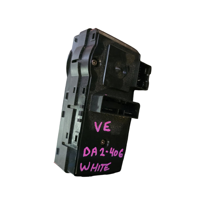 Da2-406 - VE Holden Commodore Sedan - Power Window Switch - White Illumination - Black
