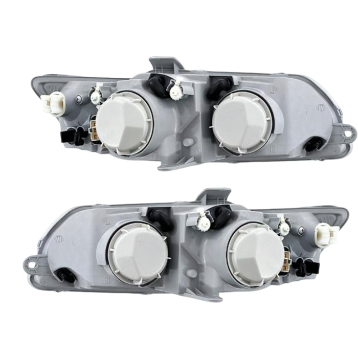 New OEM Quality - VZ Holden Berlina - Headlight Set - Chrome Projectile