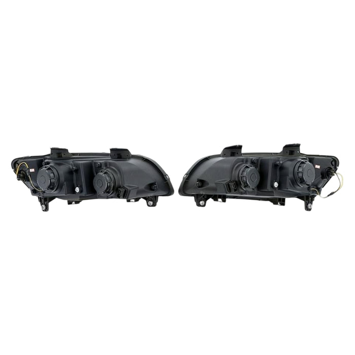 New OEM Quality - VE Holden Commodore Series II - Halo LED Chrome Headlight - Set