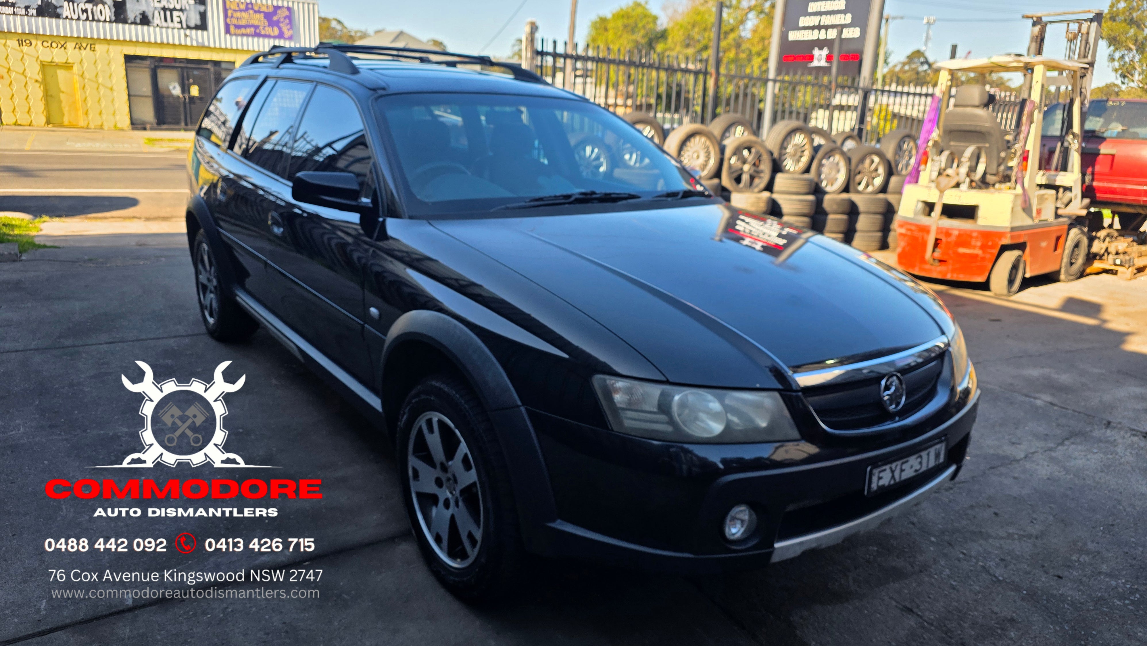 ***FOR SALE** VZ Holden Adventra LX6 Cross X Trac Wagon Phantom Black ...