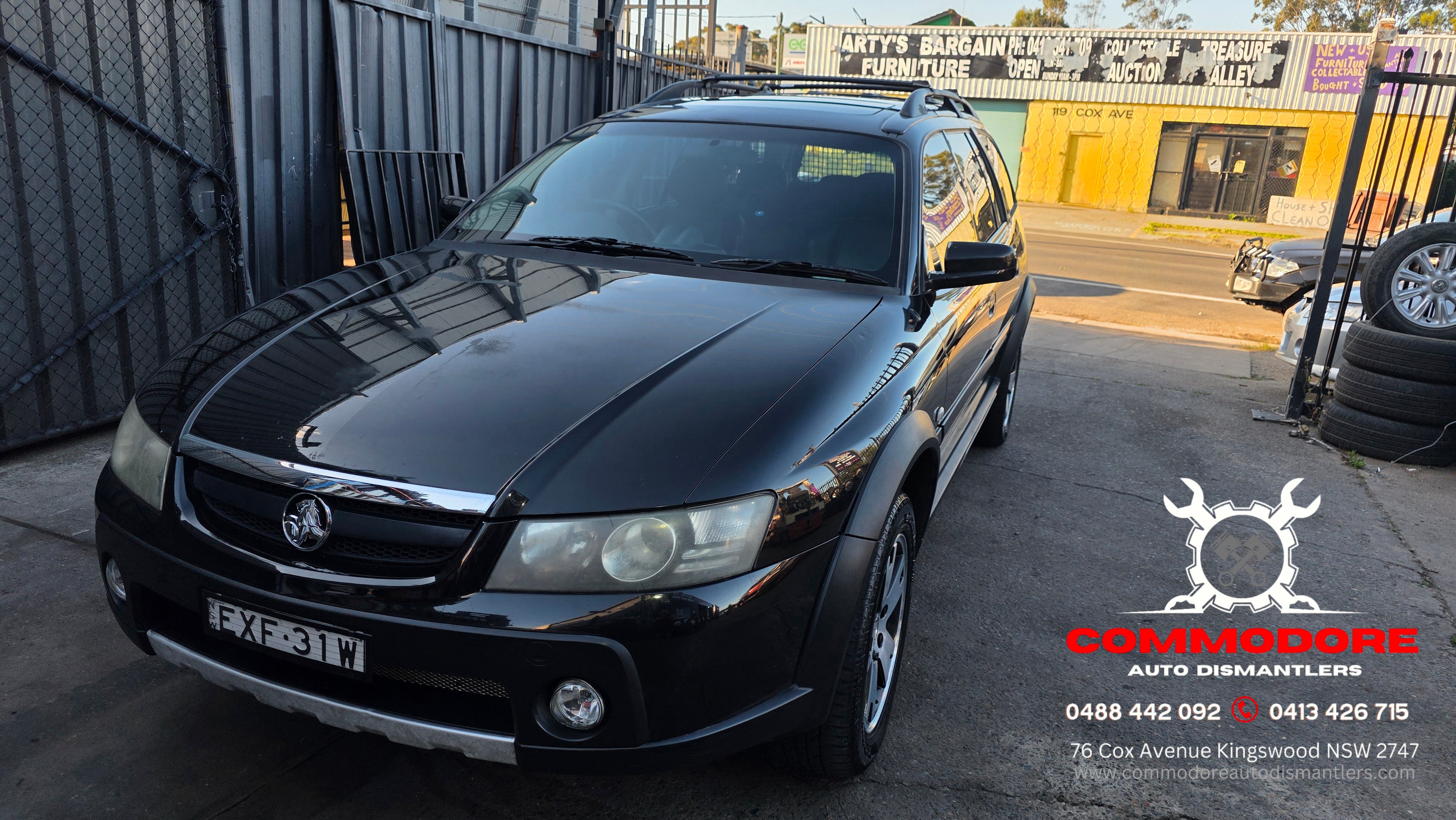 ***FOR SALE** VZ Holden Adventra LX6 Cross X Trac Wagon Phantom Black ...