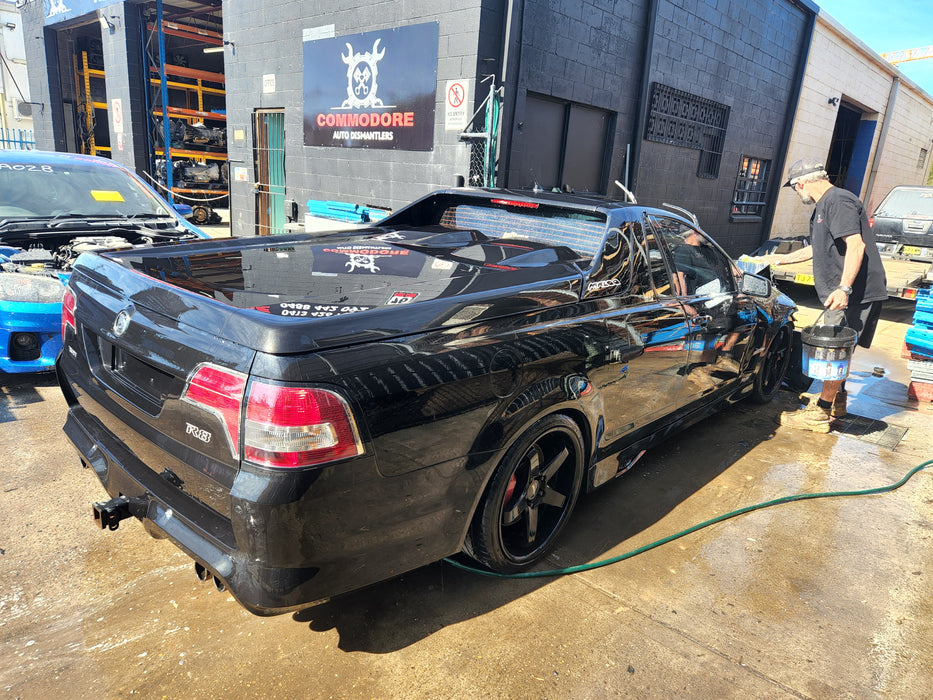 VE SS Holden Commodore Utility - Sideskirts (PAIR) Phantom Black