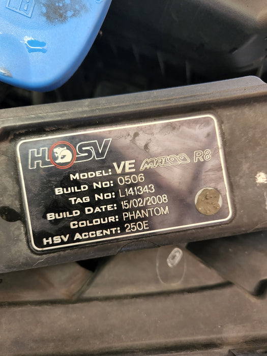 A047 - 02/2008 VE Holden Maloo V8 LS2, Manual - BCM Part #25847589