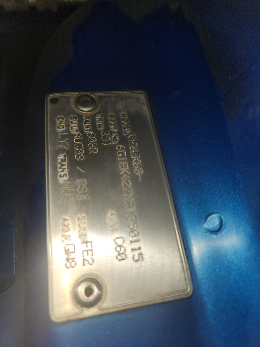 A067 - VE SV6 II UTE - 6 Speed Manual Gearbox MV5