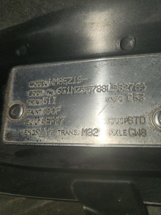 A068 - WM Holden Caprice V6 Auto - Computer Set (BCM 25826125, ECU 92193637, Ignition, Key & Fob)