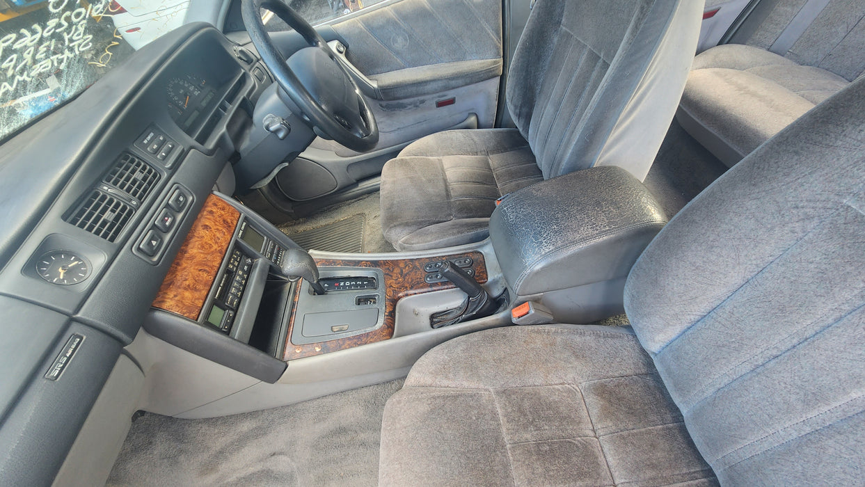 VR / VS Holden Statesman - DRIVERS SIDE B-Pillar Upper Trim - Light Grey Velour P/N: 92040268 Trim #15i