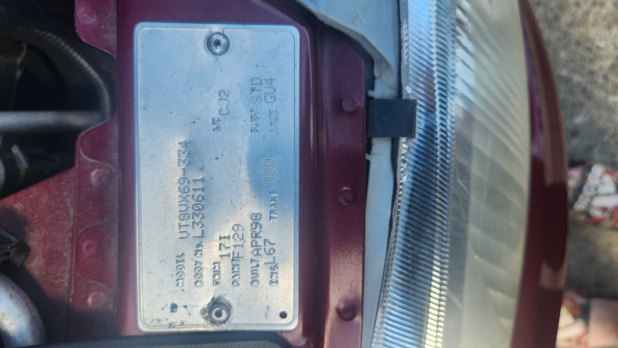 A098 - VT Holden Calais Sedan (1998) - BODY CONTROL MODULE - V6 AUTO 92058685 HIGH
