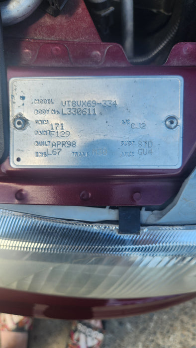 A098 - VT SERIES I Holden Calais Sedan (1998) - BODY CONTROL MODULE (BCM) 685 HIGH V6 AUTO L67