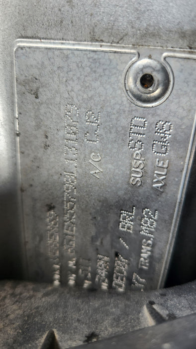 A106 - VE HOLDEN COMMODORE Calais Sedan - Fuel Flap - NICKLE METALLIC #348N